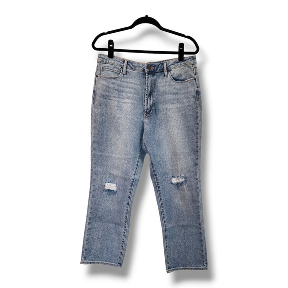 Articles of Society High-Rise Straight Leg Crop Jeans Women’s Size 31 - Picture 2 of 13